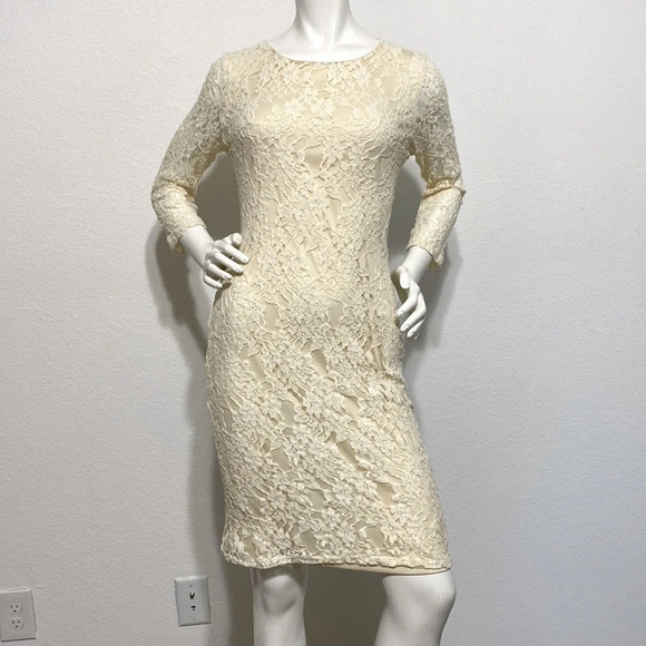 Neiman Marcus Lace Dress - Picture 1 of 4